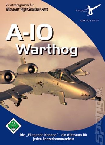 A10 Warthog (FS2004) - PC Cover & Box Art