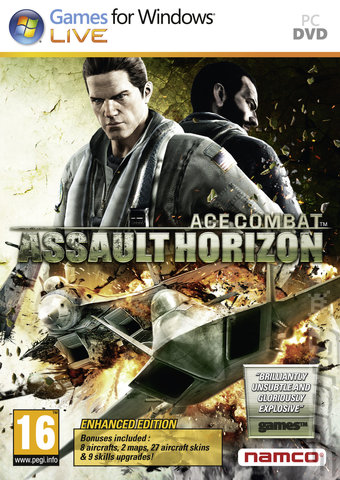 Ace Combat: Assault Horizon - PC Cover & Box Art