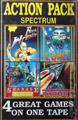 Action Pack - Spectrum 48K Cover & Box Art