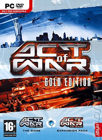 Act of War Gold Edition - PC Cover & Box Art