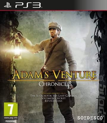 Adam's Venture Trilogy - PS3 Cover & Box Art