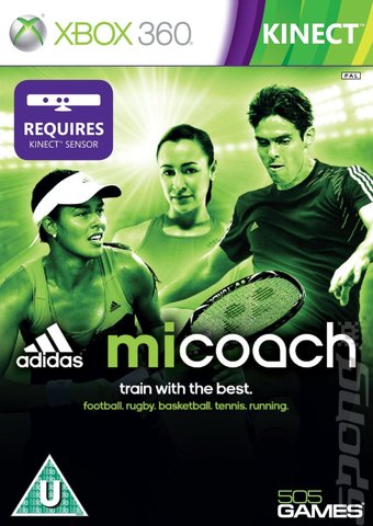 Adidas miCoach - Xbox 360 Cover & Box Art