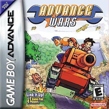 Advance Wars - GBA Cover & Box Art