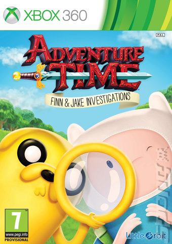Adventure Time: Finn & Jake Investigations - Xbox 360 Cover & Box Art
