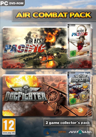 Air Combat Pack: Air Aces Pacific & Dogfighter - PC Cover & Box Art