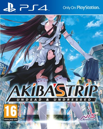 AKIBA'S TRIP: Undead and Undressed - PS4 Cover & Box Art