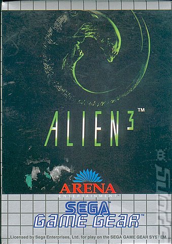 Alien 3 - Game Gear Cover & Box Art