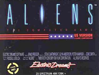 Aliens USA - Sinclair Spectrum 128K Cover & Box Art