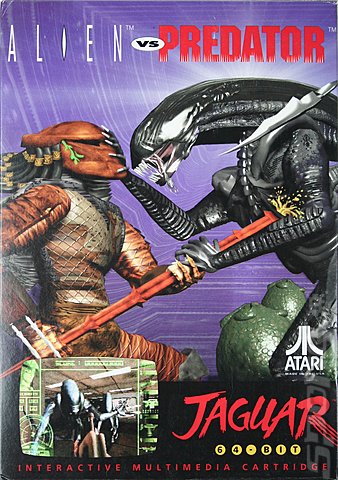 Alien Versus Predator - Jaguar Cover & Box Art