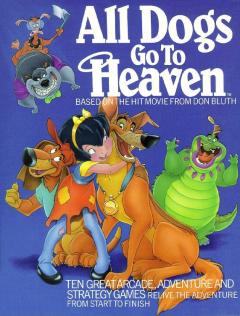 All Dogs Go To Heaven - Amiga Cover & Box Art