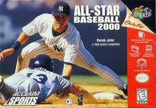 All Star Baseball 2000 - N64 Cover & Box Art
