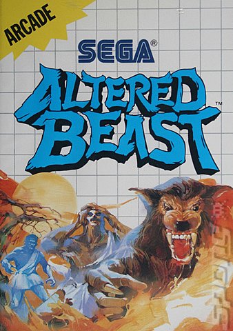 Altered Beast - Sega Master System Cover & Box Art