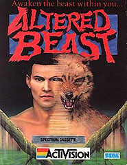 Altered Beast - Spectrum 48K Cover & Box Art