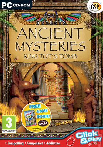 Lost Secrets: Ancient Mysteries: King Tut's Tomb - PC Cover & Box Art