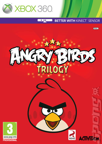 Angry Birds Trilogy - Xbox 360 Cover & Box Art