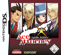 Apollo Justice: Ace Attorney - DS/DSi Cover & Box Art