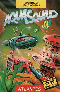 Aquasquad - Spectrum 48K Cover & Box Art