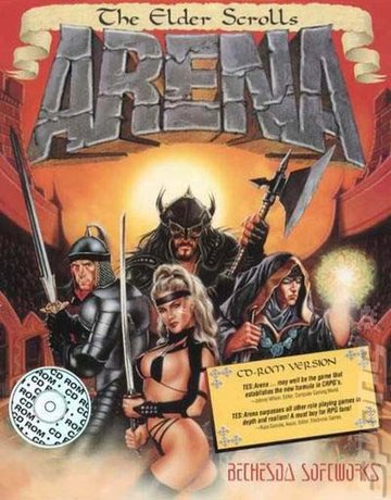 Arena: The Elder Scrolls Dlx - PC Cover & Box Art