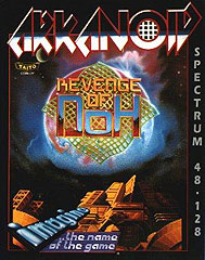 Arkanoid 2: Revenge of Doh - Sinclair Spectrum 128K Cover & Box Art