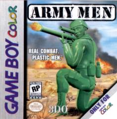 Army Men - Game Boy Color Cover & Box Art