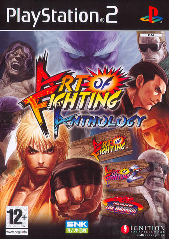 Art of Fighting Anthology - PS2 Cover & Box Art