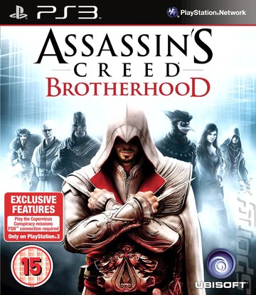 Assassin's Creed: Brotherhood - PS3 Cover & Box Art