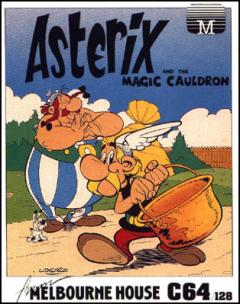 Asterix and the Magic Cauldron - C64 Cover & Box Art