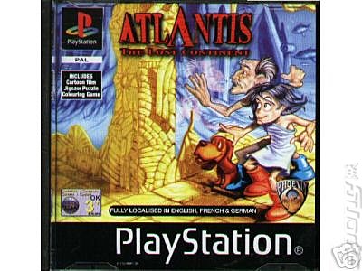 Atlantis: The Lost Continent - PlayStation Cover & Box Art