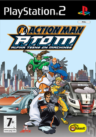 Action Man: A.T.O.M. - PS2 Cover & Box Art
