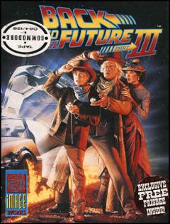 Back to the Future Part III - C64 Cover & Box Art