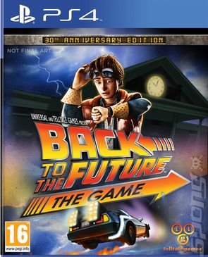 Back to the Future: The Game - PS4 Cover & Box Art