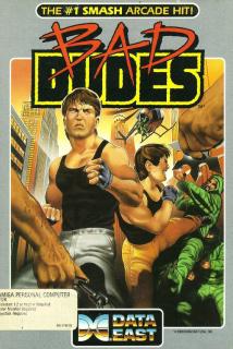 Bad Dudes - Amiga Cover & Box Art