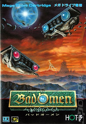 Bad Omen - Sega Megadrive Cover & Box Art