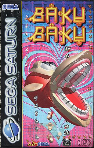 Baku Baku - Saturn Cover & Box Art