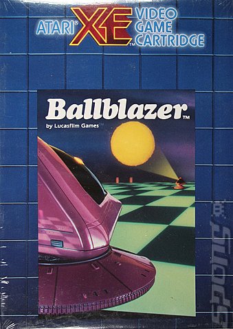 Ballblazer - Atari 400/800/XL/XE Cover & Box Art