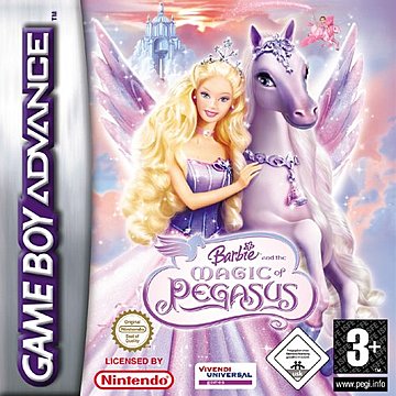 Barbie and the Magic of Pegasus - GBA Cover & Box Art