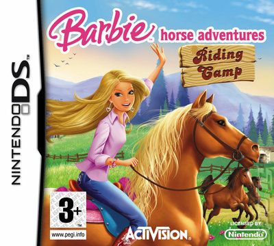 Barbie Horse Adventures: Riding Camp - DS/DSi Cover & Box Art