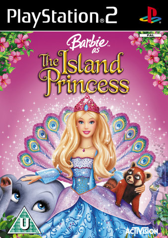 Barbie As The Island Princess - PS2 Cover & Box Art