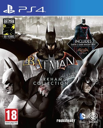 Batman: Arkham Collection - PS4 Cover & Box Art