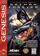 Batman Forever - Sega Megadrive Cover & Box Art