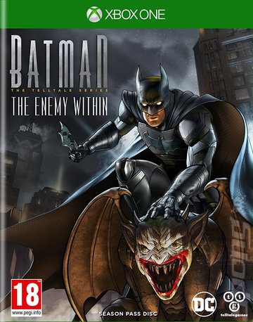 Batman: The Telltale Series: The Enemy Within - Xbox One Cover & Box Art