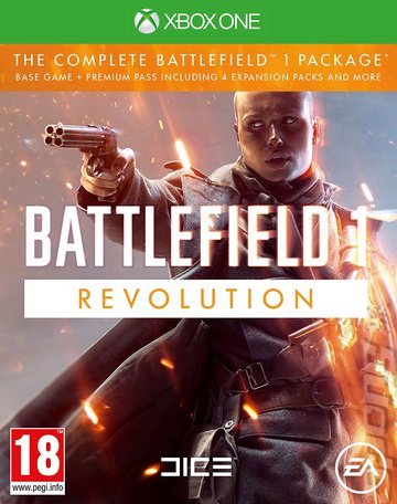 Battlefield 1: Revolution - Xbox One Cover & Box Art
