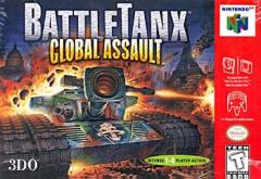 Battle Tanx: Global Assault - N64 Cover & Box Art