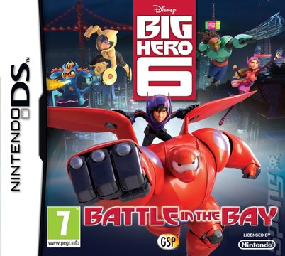 Big Hero 6: Battle in the Bay - DS/DSi Cover & Box Art