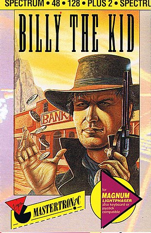 Billy the Kid - Spectrum 48K Cover & Box Art