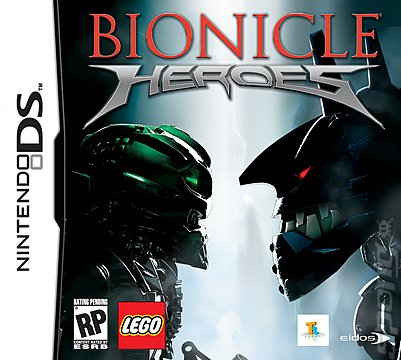 Bionicle Heroes - DS/DSi Cover & Box Art