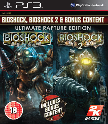 BioShock: Ultimate Rapture Edition - PS3 Cover & Box Art