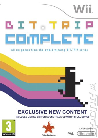 BIT.TRIP Complete - Wii Cover & Box Art