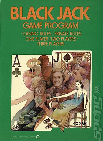 Blackjack - Atari 2600/VCS Cover & Box Art