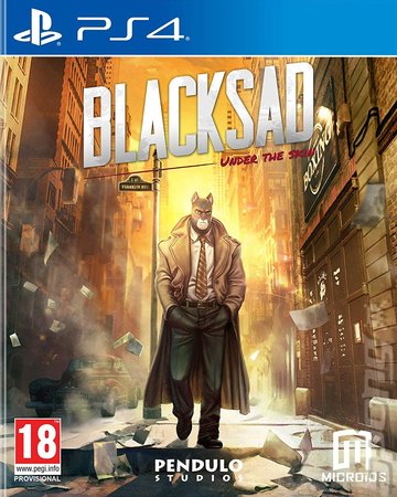 Blacksad: Under the Skin - PS4 Cover & Box Art